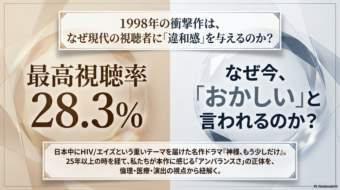 『神様、もう少しだけ』おかしいと言われる理由！感染経路とエイズの男の描写考察